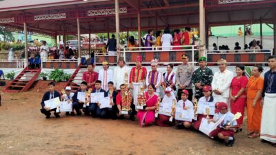 Bupati Zadrak Tombeg Pimpin Upacara Hardiknas Kabupaten Tana Toraja